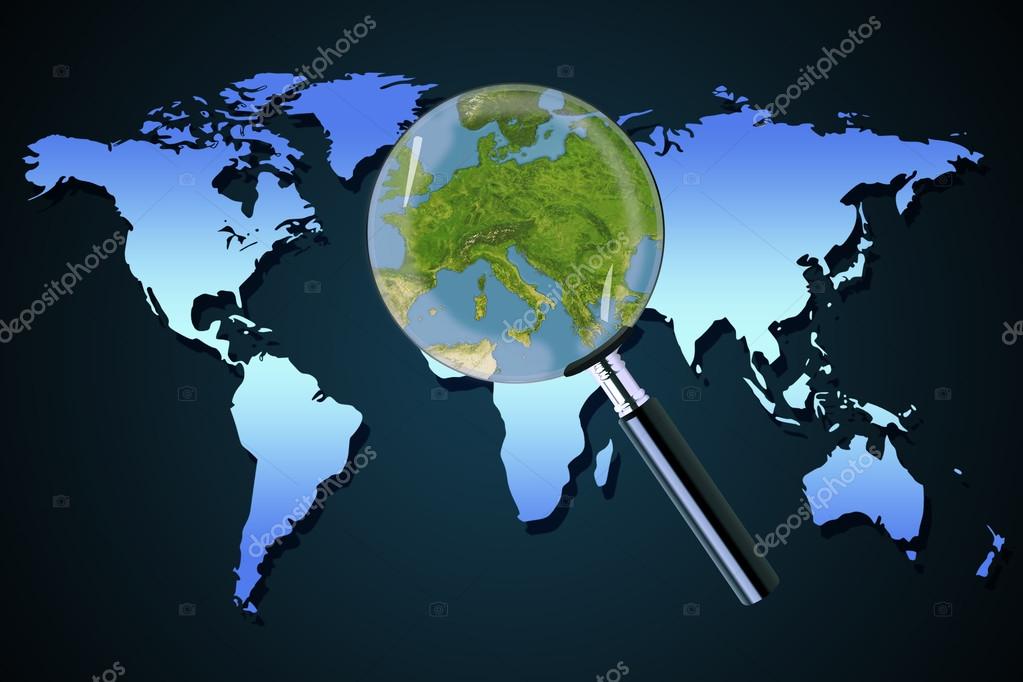 Globe terrestre et actualité mondiale